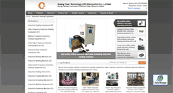 Desktop Screenshot of induction-heatingequipment.com